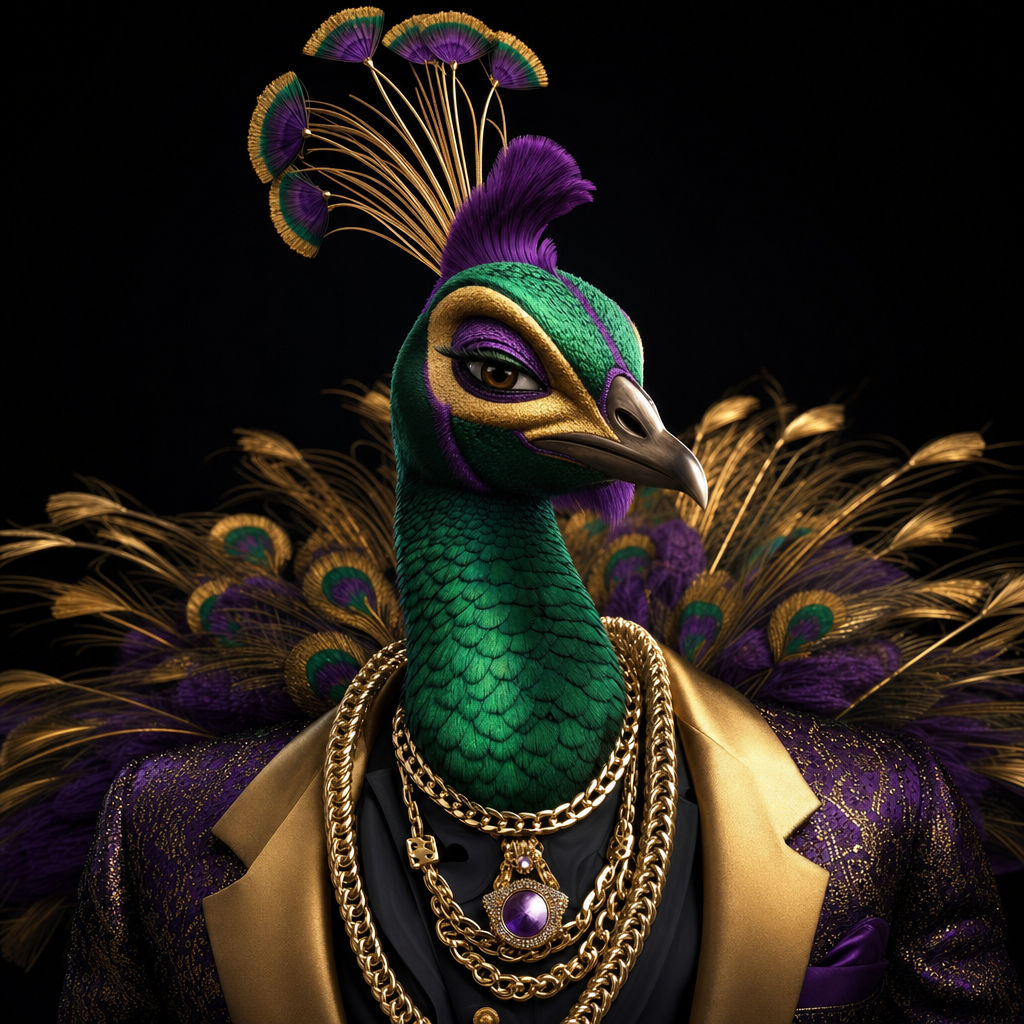 Plume the Peacock